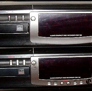 Philips Audio compact disc recorder CDR-760  και CDR 765