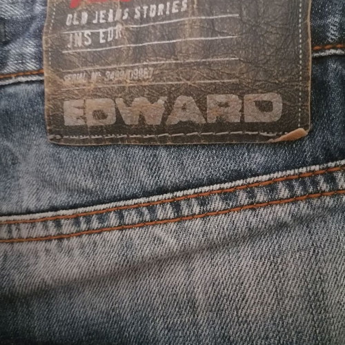 Edward men's jeans used with rips, size 29