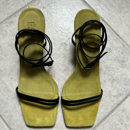 Esiot sandals new, size 38, black and green