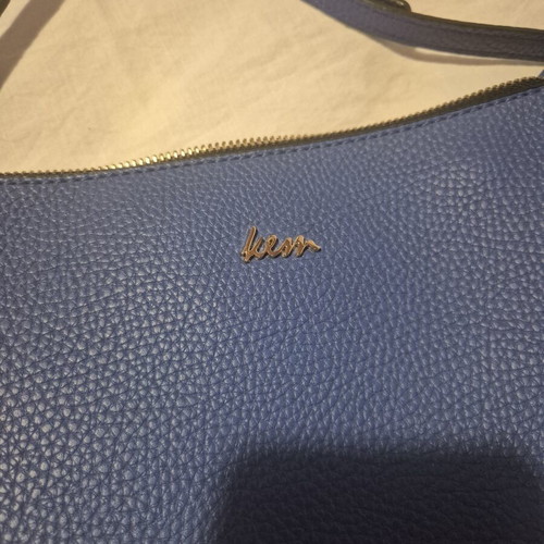 KEM blue crossbody bag