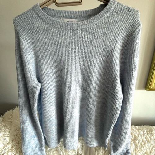 Old Navy knitted women's sweater used, size M, blue