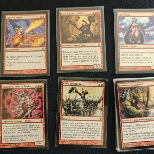 MTG Saviors of Kamigawa SOK 73 Cards Like New Collection