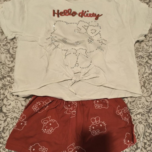 Zara Hello Kitty summer pajamas for girl 9-10 years used
