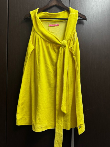 Yellow Reef Emprime Forema Kaftani Gynaikeia Royxa Beachwear Loungewear Yellow Reef Maxi Printed Kaftan Dress