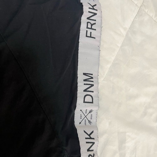 Frankie Denim t shirt like new, size Large, black
