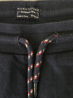 Nukutavake boys' sweatpants Mayoral size 12 navy blue
