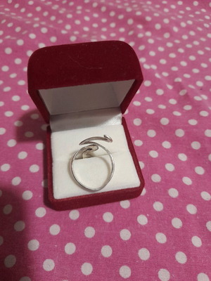 Gianniotiko silver 9.25 handmade snake ring like new