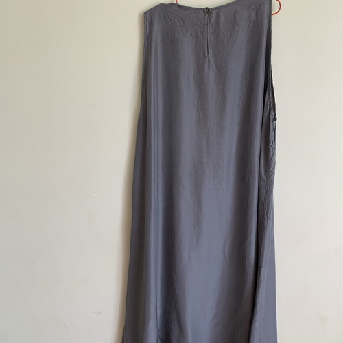 Trussardi dress size M used, airy gray with small defect