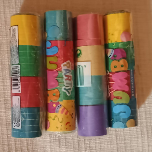 Set of 4 sealed serpentines 14cm each