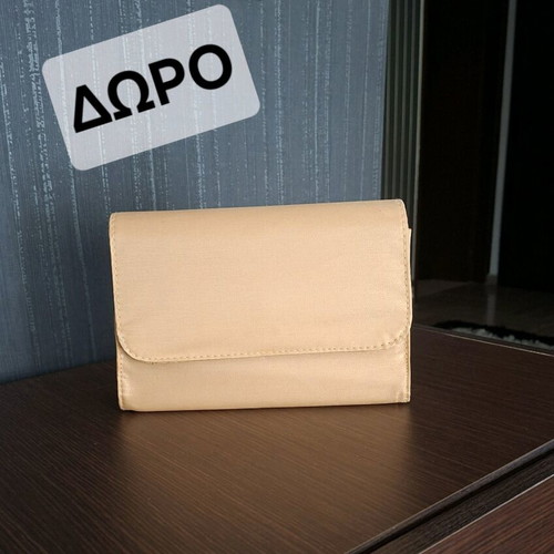 Modern Retro backpack new, genuine leather and woven fabric