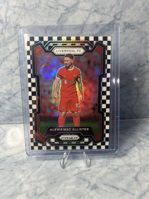 Panini Prizm Premier League Alexis Mac Allister Checkerboard card SP
