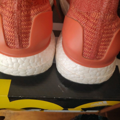 Adidas Ultra Boost X new 38.5 orange athletic shoes