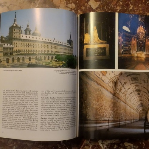 The Golden Book of Madrid and Toledo English edition like new