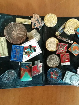 Lapel pins used, pack of 24