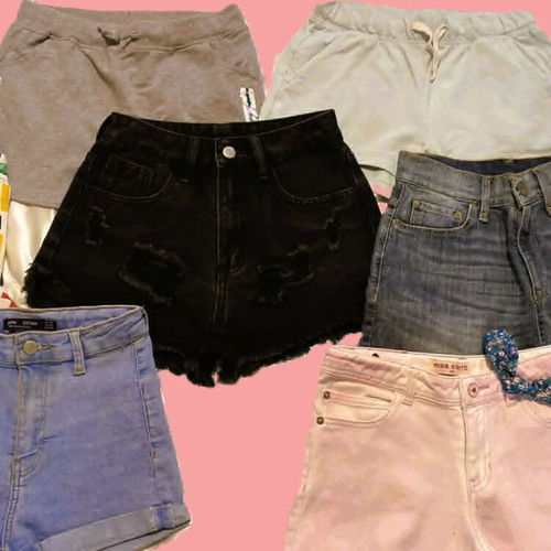 A-Style shorts like new, pack 11-12, multicolor