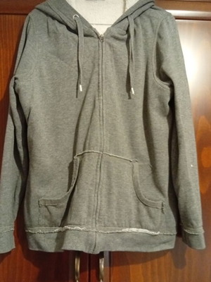 Esmara grey sweatshirt jacket like new, very warm XXL