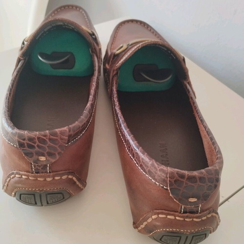 Cole Haan Men's Leather Loafers Size 42.5 Brown Like New
