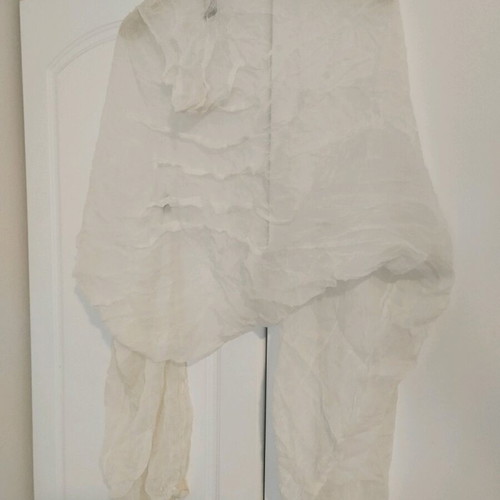 Silk bolero 100% silk like new, beige