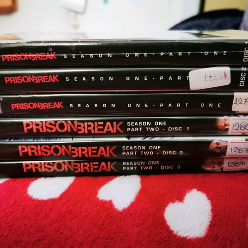 Prison Break Season 1 6 DVD new with Greek subtitles