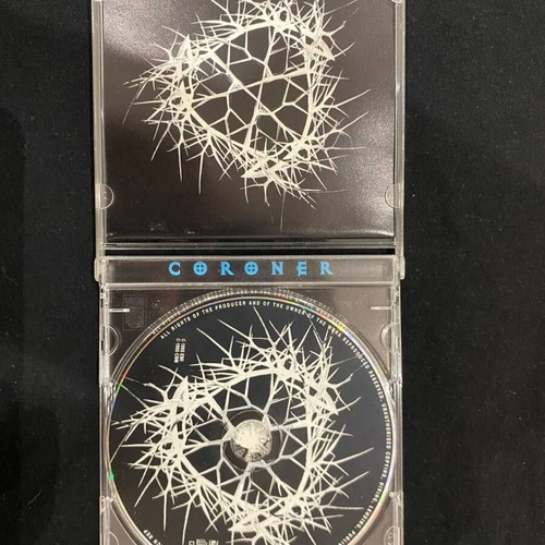 Coroner 3-CD bundle Mental Vortex Grin signed original press