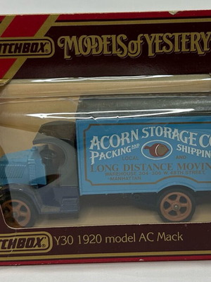 Matchbox 1984 Models of Yesteryear Y-30 1920 Model AC Mack like new