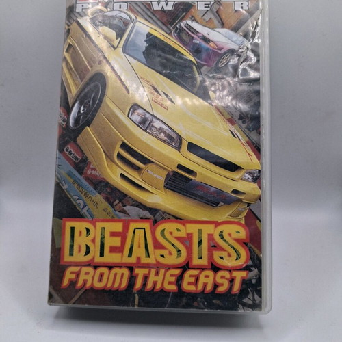 Max Power Beasts From The East VHS tape like new with subtitles