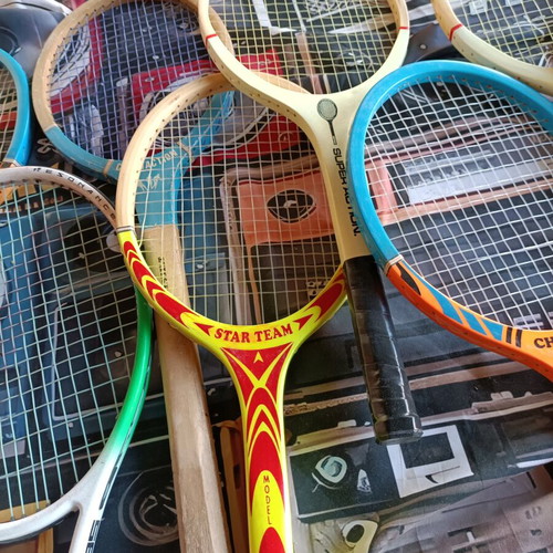 Rackets like new, pack of 12