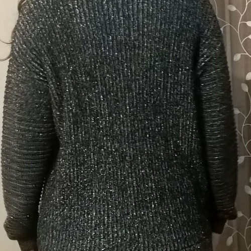 Paola women's blouse new black and gray size XL