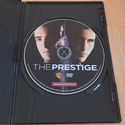 The Prestige DVD like new with subtitles