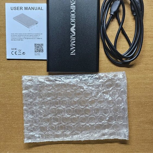 Emporio Armani power bank 4,000 mAh like new