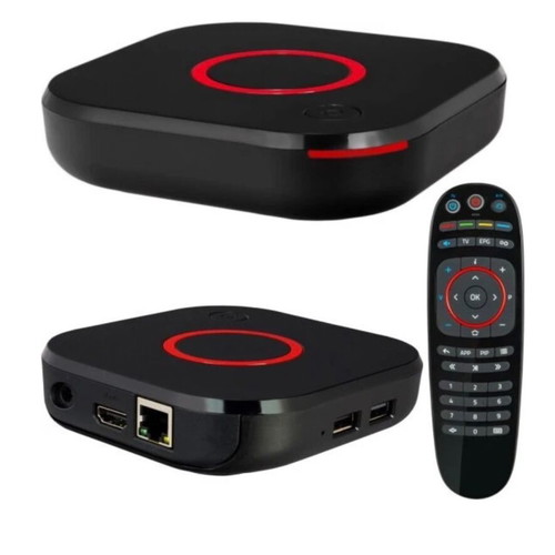 Mag 544 W3 4K TV box with wireless and wired connection