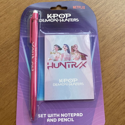 K Pop Notepad A6 with Pencil new