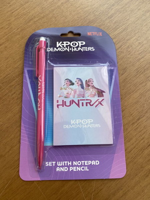 K Pop Notepad A6 with Pencil new