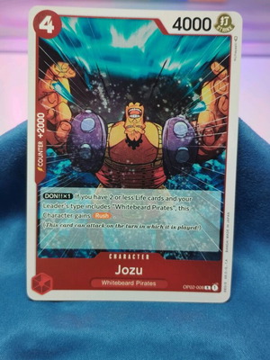 Paramount War #OP02-008 Jozu Rare in excellent condition