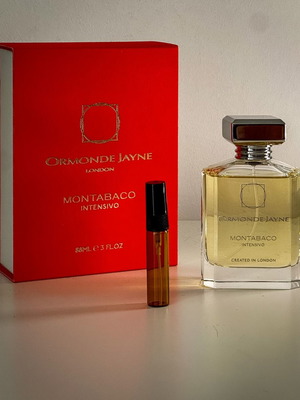 Ormonde Jayne Montabaco Intensivo Eau de Parfum 5ml new decant
