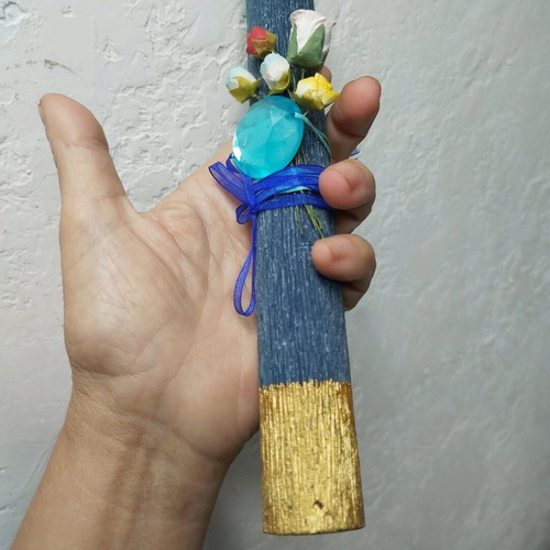 Aromatic Easter Candle in Gift Box with Handmade Butterfly new