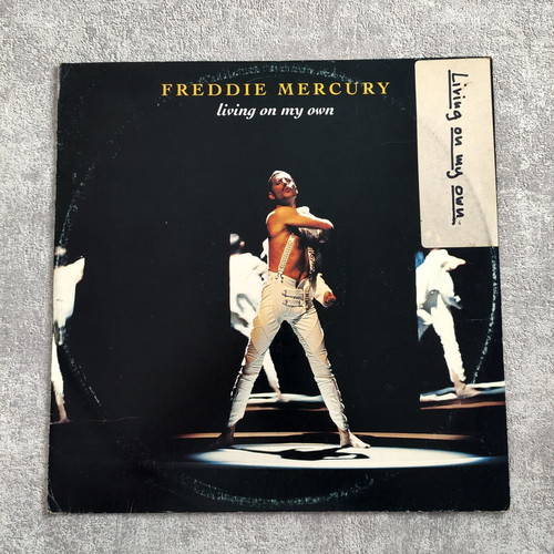 Freddie Mercury Living On My Own 12'' Maxi Single used, electronic