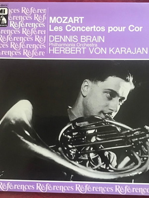 EMI Mozart Les Concertos pour Cor δίσκος βινυλίου