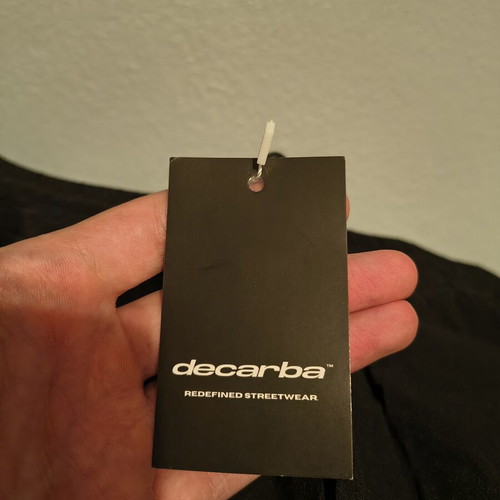 Vintage Decarba Sport Joggers new, black with white and grey details