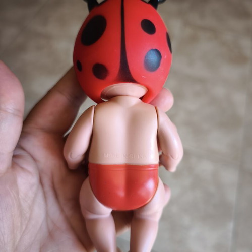 Baby Ladybug doll like new, 15 cm tall