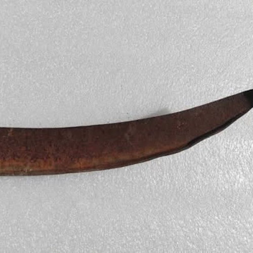Agricultural Sickle used, decorative, 65 cm length