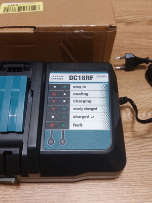 Makita LXT DC18RF Fast Charger and 18V 5.5Ah BL1855B Battery New