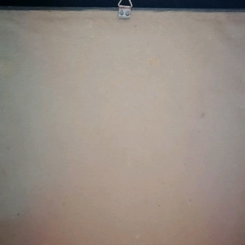Embroidered frame