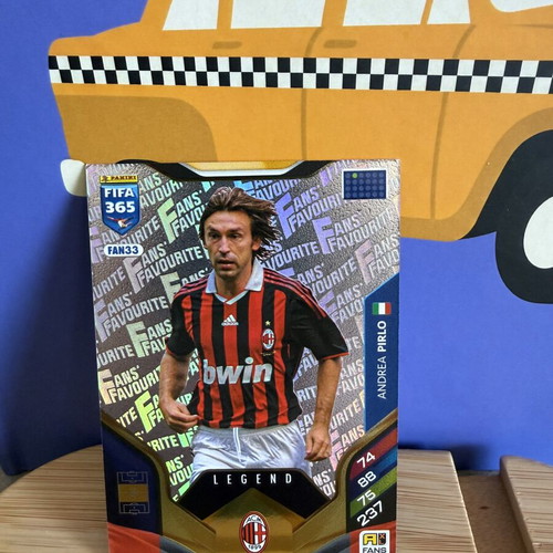 Pirlo AC Milan Panini card legend like new