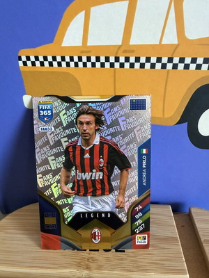 Pirlo AC Milan Panini card legend like new