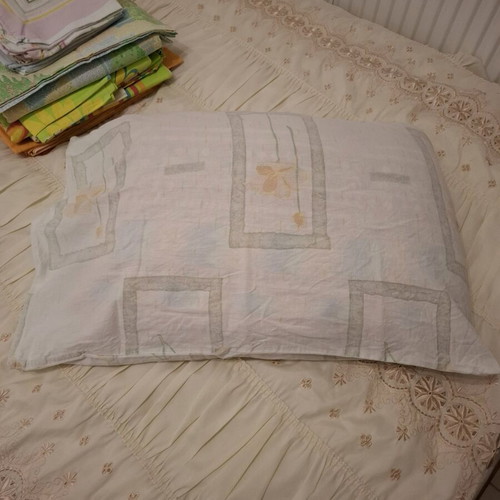 Pillow with cover used, size 50×70, 100% cotton cover