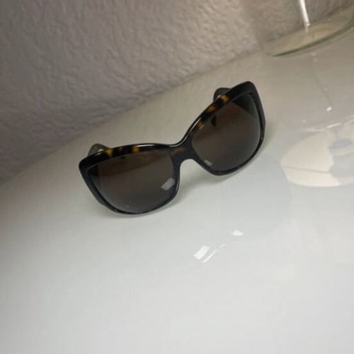 Salvatore Ferragamo vintage sunglasses used, brown