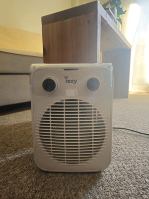 Izzy heater used