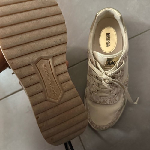 Michael Kors beige sneakers size 39 like new