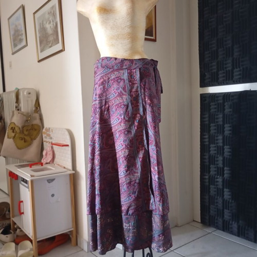 Access vintage women's skirt, one size, purple